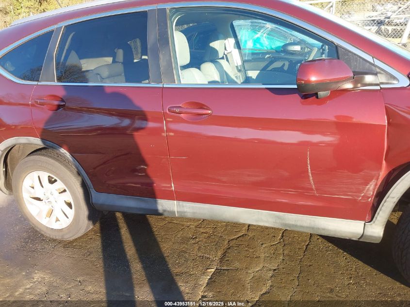 2016 Honda Cr-V Ex-L VIN: 2HKRM4H72GH636677 Lot: 43953151