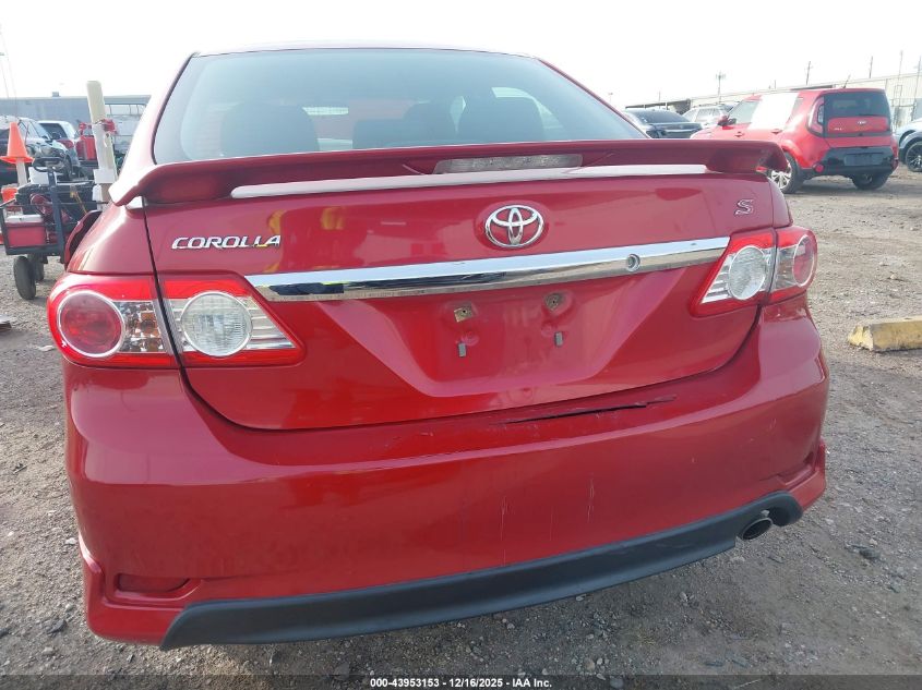 2011 Toyota Corolla S VIN: 2T1BU4EE9BC586053 Lot: 43953153