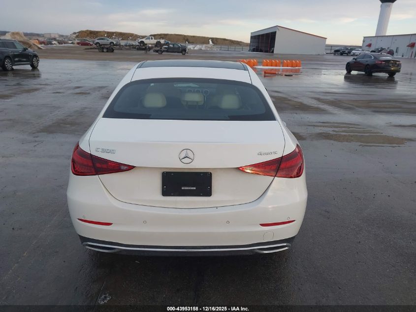 2026 Mercedes-Benz C 300 VIN: W1KAF4HB5TR313163 Lot: 43953158