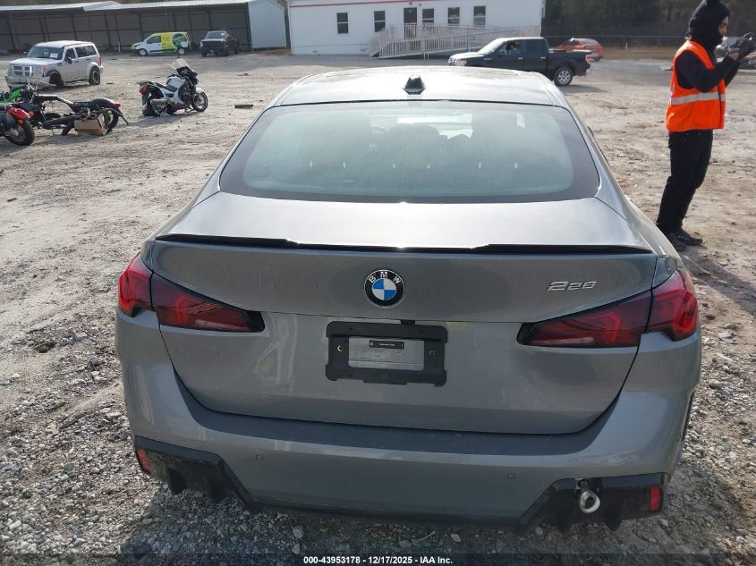 2026 BMW 228 Gran Coupe VIN: WBA83GG08T7T75846 Lot: 43953178