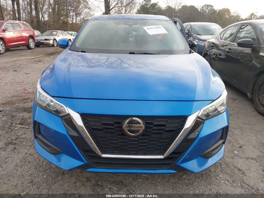 2021 Nissan Sentra Sv Xtronic Cvt VIN: 3N1AB8CV3MY265823 Lot: 43953180