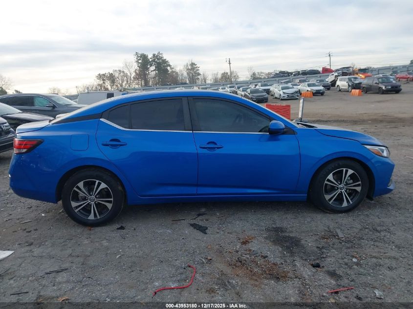 2021 Nissan Sentra Sv Xtronic Cvt VIN: 3N1AB8CV3MY265823 Lot: 43953180
