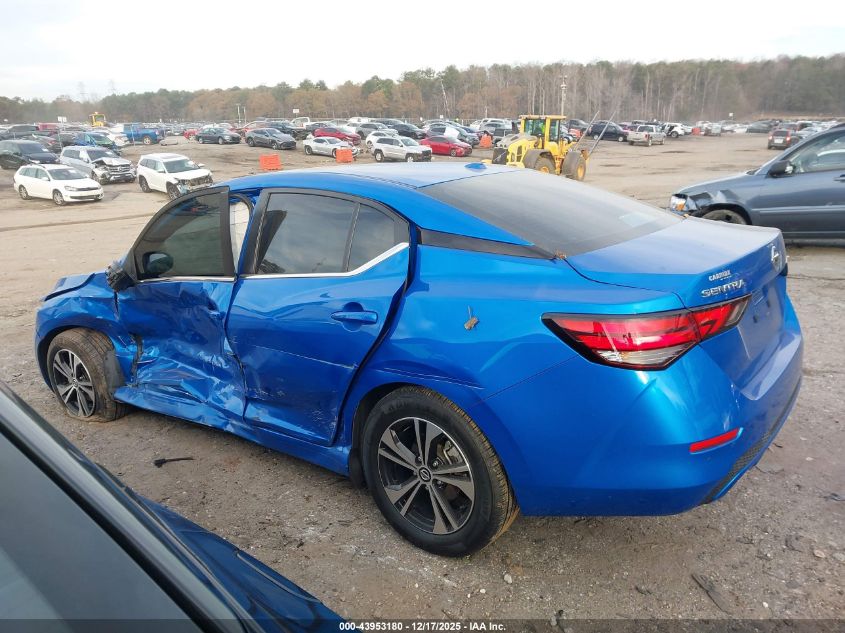 2021 Nissan Sentra Sv Xtronic Cvt VIN: 3N1AB8CV3MY265823 Lot: 43953180