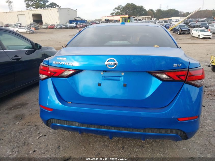 2021 Nissan Sentra Sv Xtronic Cvt VIN: 3N1AB8CV3MY265823 Lot: 43953180