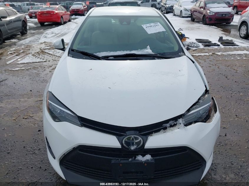 2018 Toyota Corolla Le VIN: 2T1BURHE4JC004478 Lot: 43953193