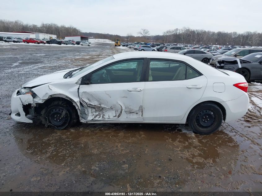 2018 Toyota Corolla Le VIN: 2T1BURHE4JC004478 Lot: 43953193