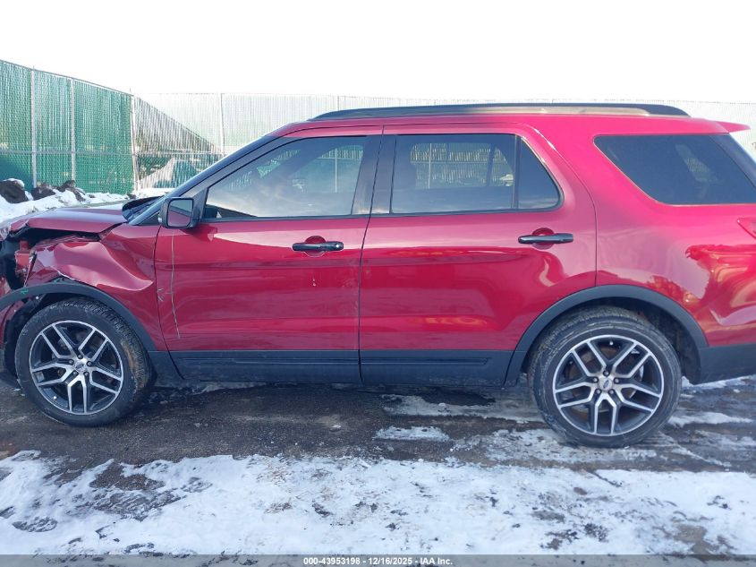 2017 Ford Explorer Sport VIN: 1FM5K8GT7HGD84341 Lot: 43953198