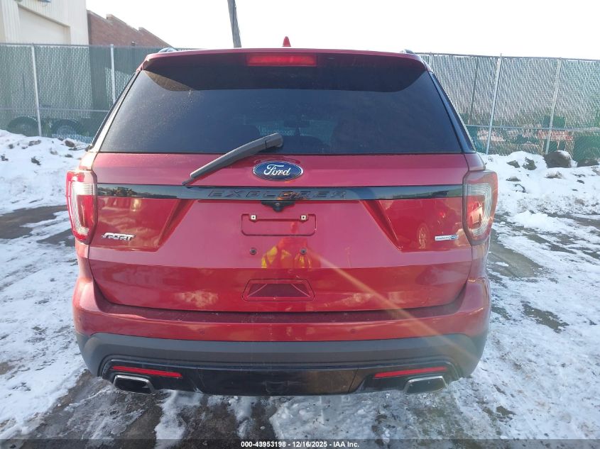 2017 Ford Explorer Sport VIN: 1FM5K8GT7HGD84341 Lot: 43953198