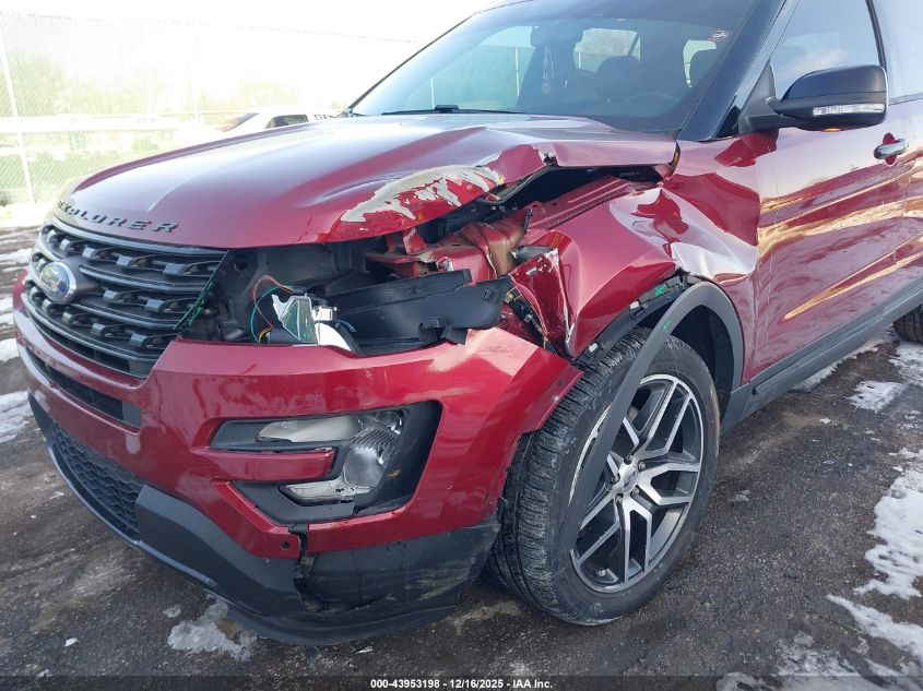 2017 Ford Explorer Sport VIN: 1FM5K8GT7HGD84341 Lot: 43953198