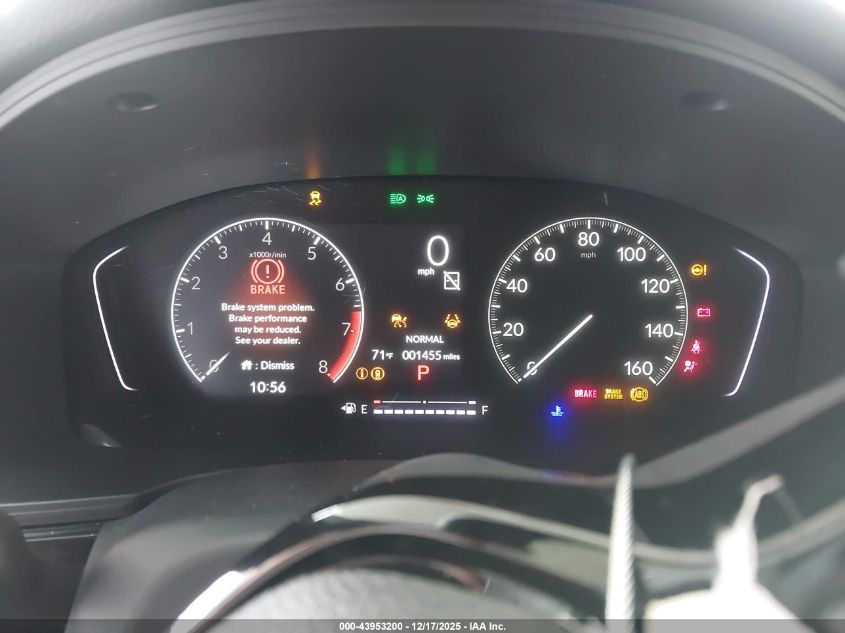 2026 Honda Civic Sport VIN: 2HGFE2F56TH529125 Lot: 43953200