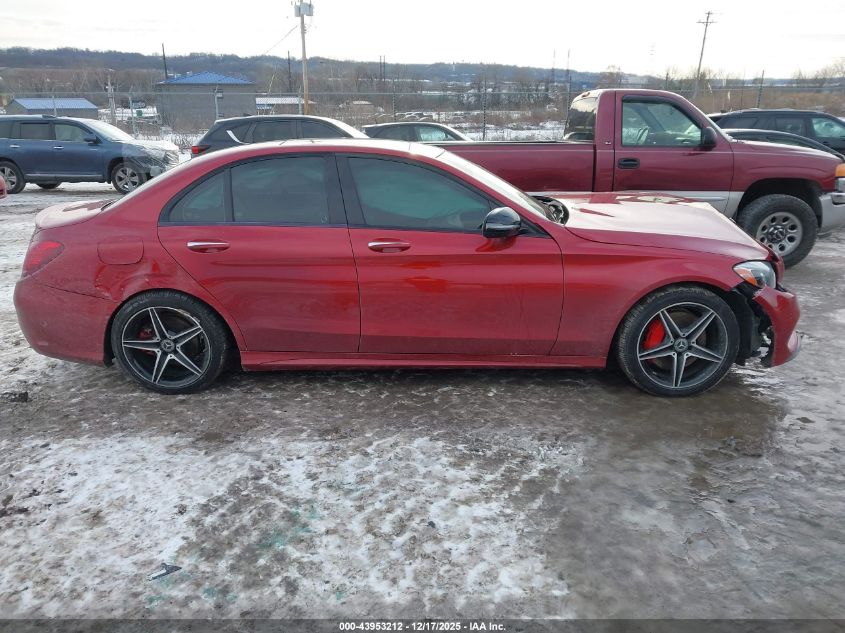 2018 Mercedes-Benz C 300 4Matic VIN: 55SWF4KB7JU251100 Lot: 43953212