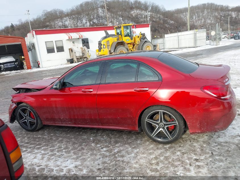 2018 Mercedes-Benz C 300 4Matic VIN: 55SWF4KB7JU251100 Lot: 43953212
