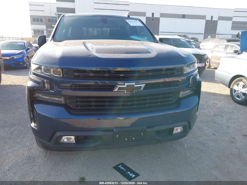 2022 Chevrolet Silverado 1500 Ltd 4Wd Short Bed Rst VIN: 3GCUYEEL4NG137360 Lot: 43953213