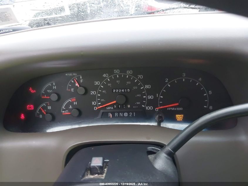 2001 Ford F-250 Lariat/Xl/Xlt VIN: 1FTNW21L91EC35347 Lot: 43953220