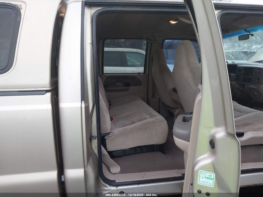 2001 Ford F-250 Lariat/Xl/Xlt VIN: 1FTNW21L91EC35347 Lot: 43953220