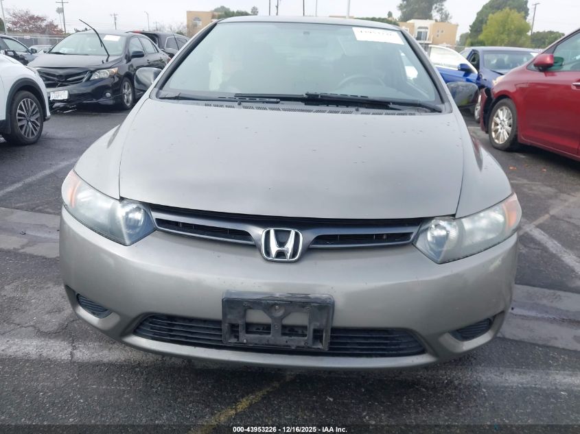 2008 Honda Civic Lx VIN: 2HGFG12608H564902 Lot: 43953226