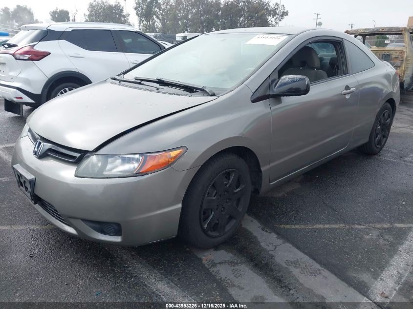 2008 Honda Civic Lx VIN: 2HGFG12608H564902 Lot: 43953226