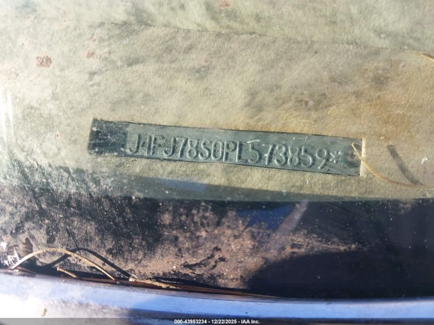 1993 Jeep Cherokee Country VIN: 1J4FJ78S0PL573859 Lot: 43953234