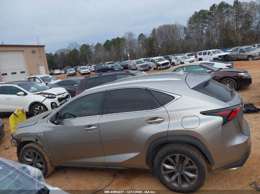 2015 Lexus Nx 200T F Sport VIN: JTJYARBZ0F2018816 Lot: 43953237