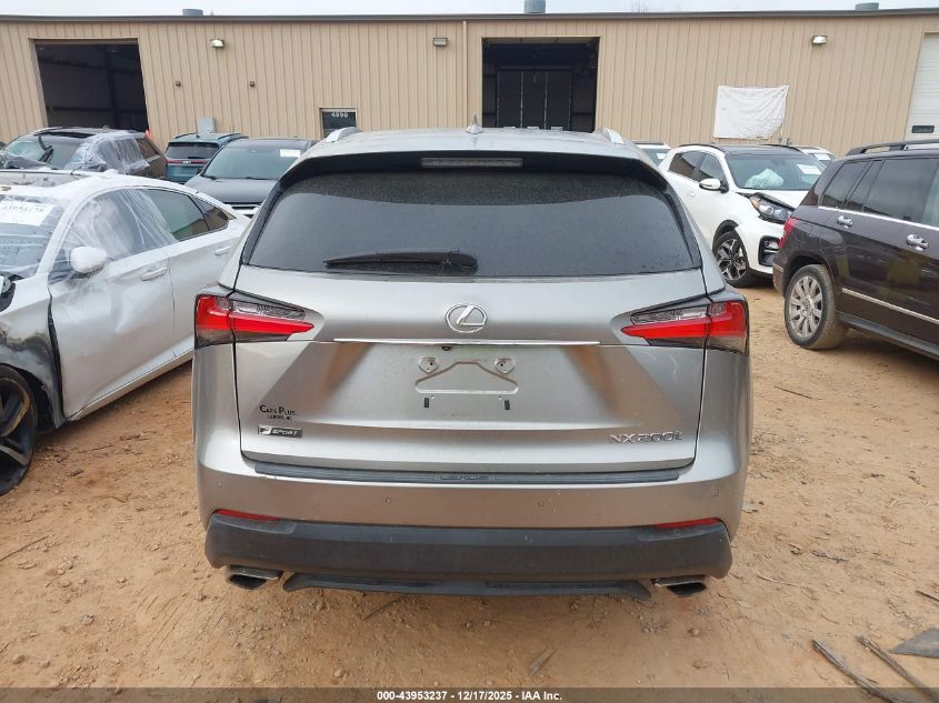 2015 Lexus Nx 200T F Sport VIN: JTJYARBZ0F2018816 Lot: 43953237