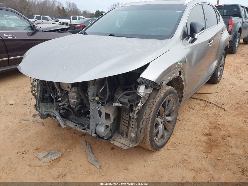 2015 Lexus Nx 200T F Sport VIN: JTJYARBZ0F2018816 Lot: 43953237