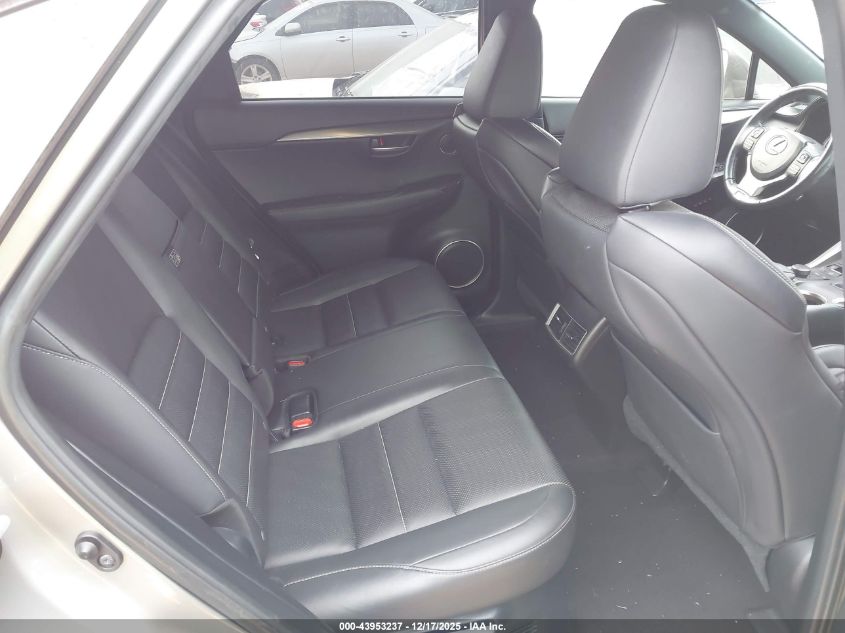 2015 Lexus Nx 200T F Sport VIN: JTJYARBZ0F2018816 Lot: 43953237