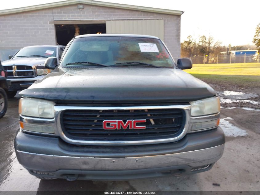 2001 GMC Yukon Xl 1500 Slt VIN: 3GKEC16T11G199162 Lot: 43953247