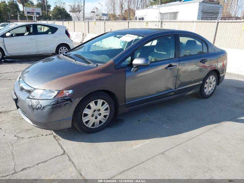 2010 Honda Civic Vp VIN: 19XFA1F36AE032779 Lot: 43953254