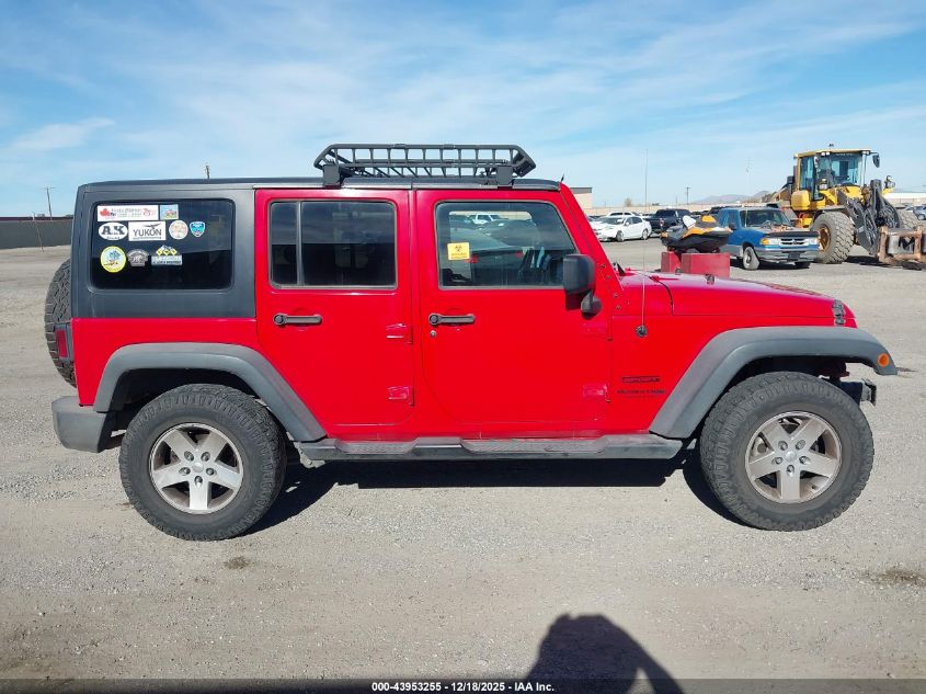 2018 Jeep Wrangler Jk Unlimited Sport S 4X4 VIN: 1C4HJWDG3JL915953 Lot: 43953255