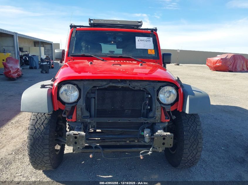 2018 Jeep Wrangler Jk Unlimited Sport S 4X4 VIN: 1C4HJWDG3JL915953 Lot: 43953255