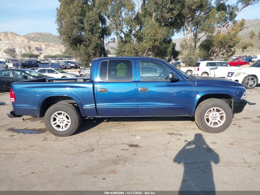 2004 Dodge Dakota Slt VIN: 1D7HL48N74S536770 Lot: 43953264