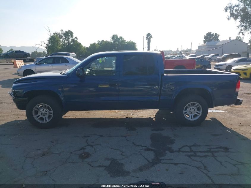 2004 Dodge Dakota Slt VIN: 1D7HL48N74S536770 Lot: 43953264