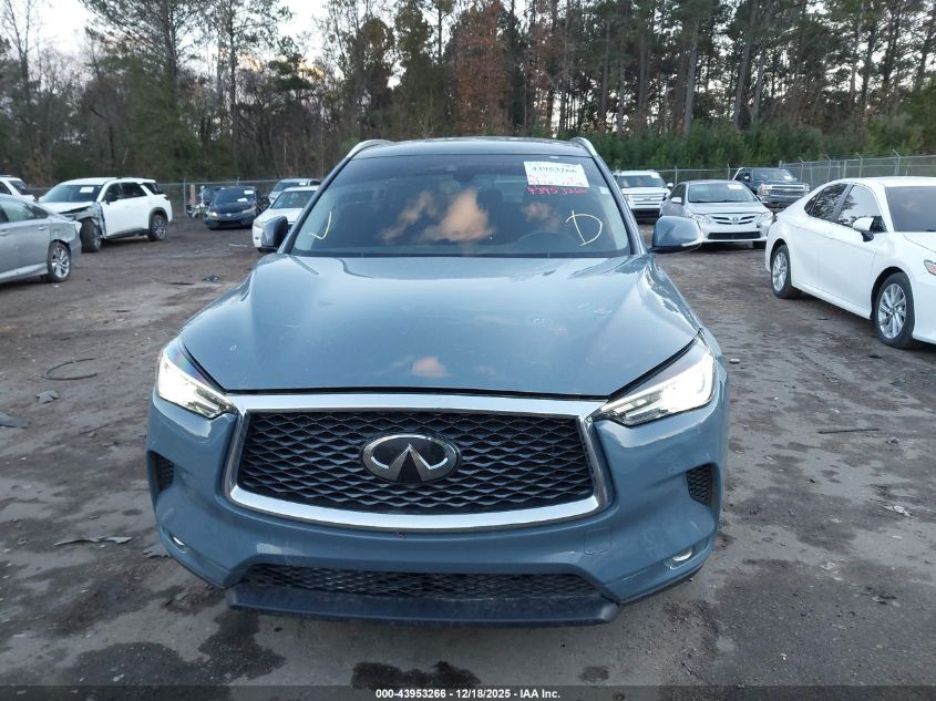 2022 Infiniti Qx50 Luxe VIN: 3PCAJ5BA8NF107682 Lot: 43953266