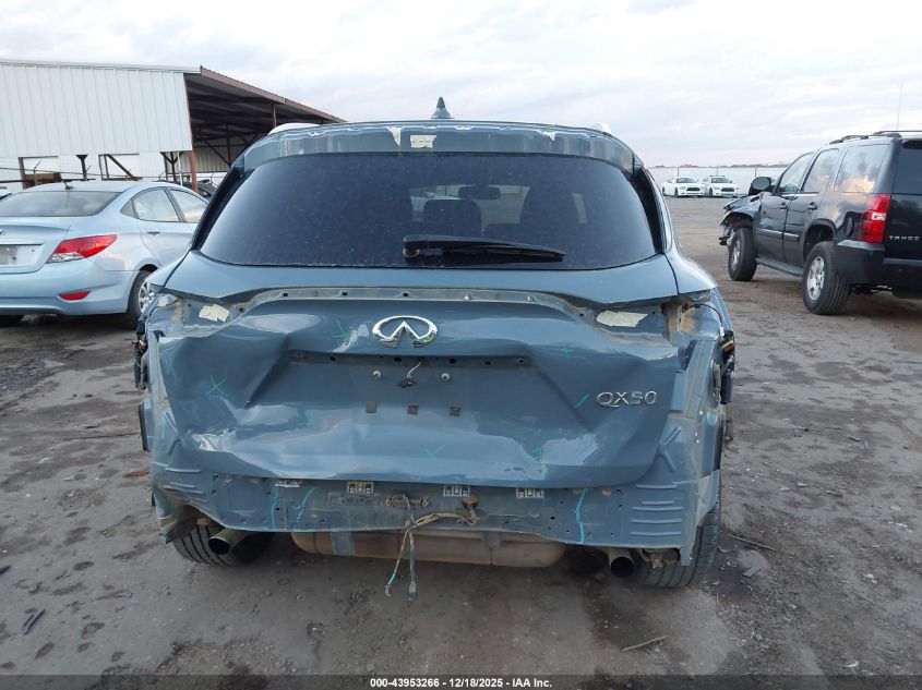 2022 Infiniti Qx50 Luxe VIN: 3PCAJ5BA8NF107682 Lot: 43953266