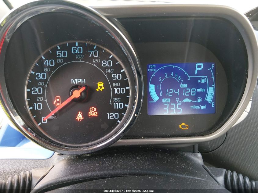 2013 Chevrolet Spark 1Lt Auto VIN: KL8CD6S98DC545019 Lot: 43953267