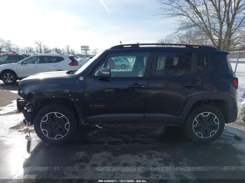 2017 Jeep Renegade Trailhawk 4X4 VIN: ZACCJBCB8HPF17992 Lot: 43953271