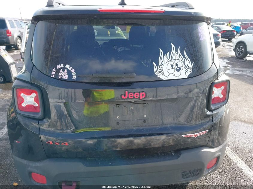 2017 Jeep Renegade Trailhawk 4X4 VIN: ZACCJBCB8HPF17992 Lot: 43953271
