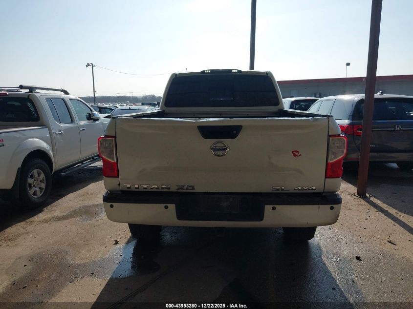 2017 Nissan Titan Xd Sl Diesel VIN: 1N6BA1F41HN511573 Lot: 43953280