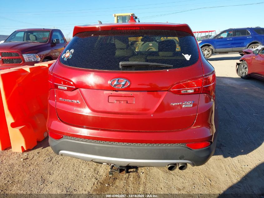 2013 Hyundai Santa Fe Sport 2.0T VIN: 5XYZWDLA9DG003223 Lot: 43953287
