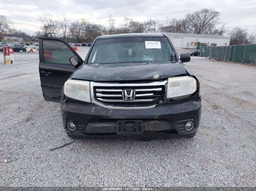 2014 Honda Pilot Ex VIN: 5FNYF4H44EB015531 Lot: 43953293