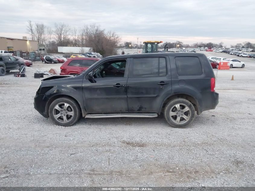 2014 Honda Pilot Ex VIN: 5FNYF4H44EB015531 Lot: 43953293