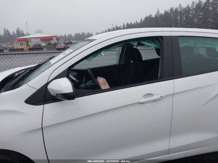 2020 Chevrolet Spark Fwd 1Lt Automatic VIN: KL8CD6SA9LC480674 Lot: 43953296