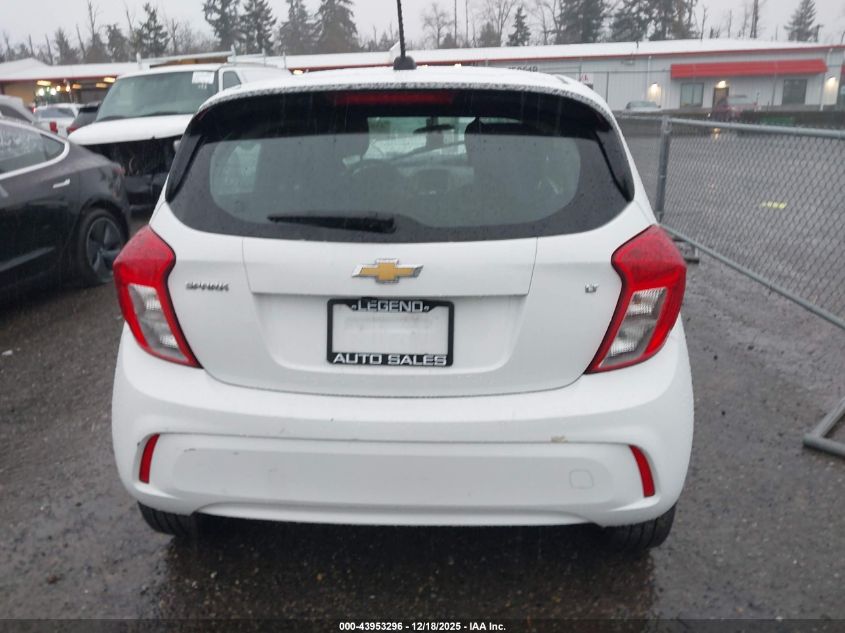 2020 Chevrolet Spark Fwd 1Lt Automatic VIN: KL8CD6SA9LC480674 Lot: 43953296