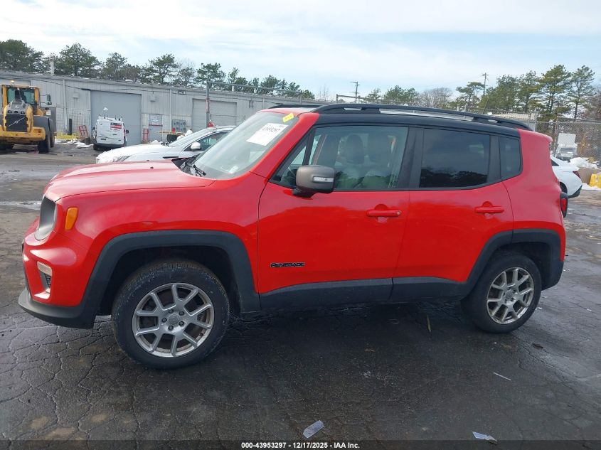 2021 Jeep Renegade Limited 4X4 VIN: ZACNJDD12MPM47312 Lot: 43953297