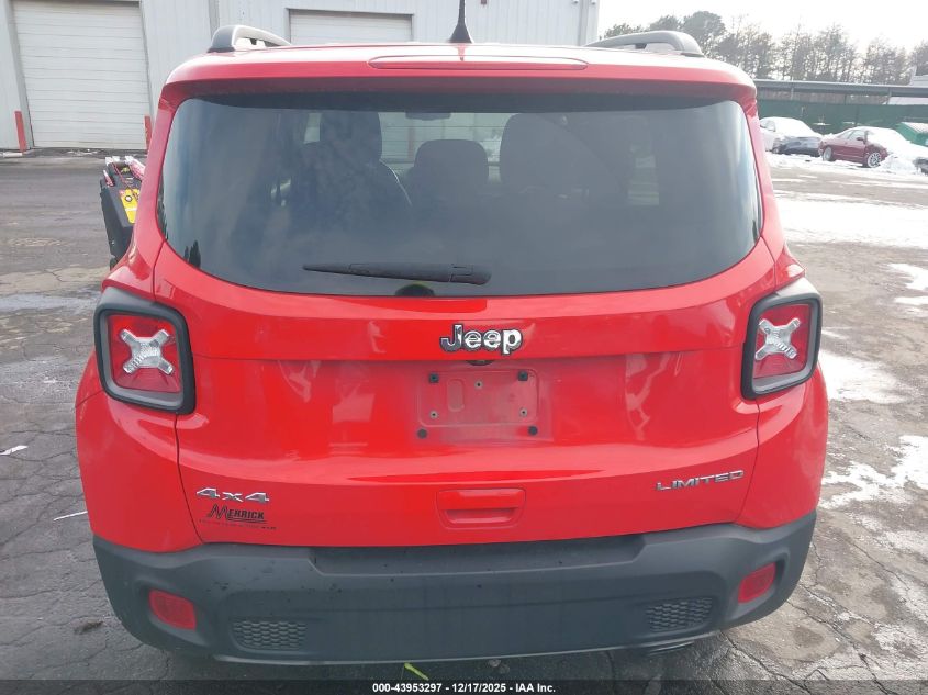 2021 Jeep Renegade Limited 4X4 VIN: ZACNJDD12MPM47312 Lot: 43953297