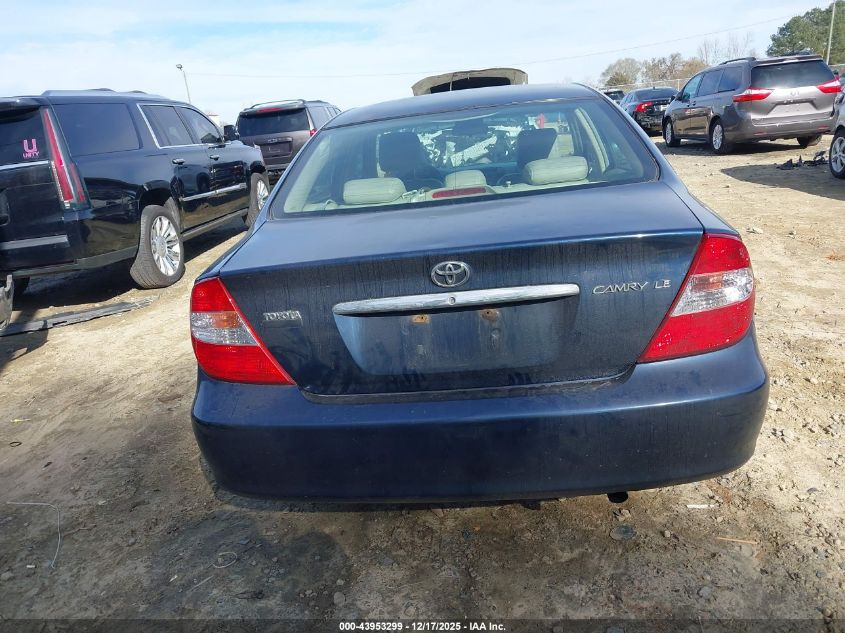 2004 Toyota Camry Le VIN: 4T1BE32K44U321429 Lot: 43953299