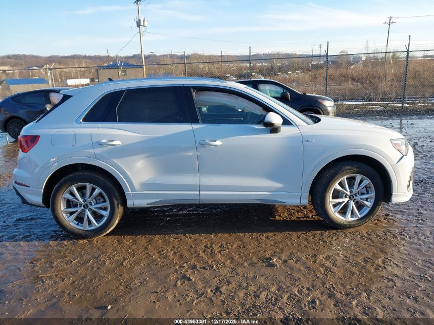 2025 Audi Q3 Premium 45 Tfsi S Line Quattro Tiptronic VIN: WA1EECF34S1065774 Lot: 43953301