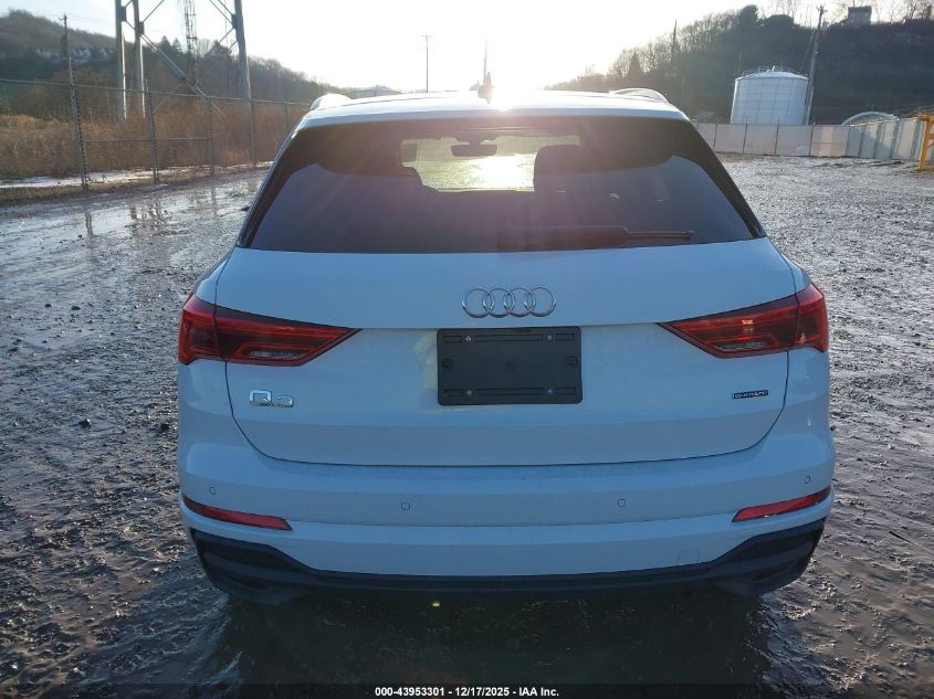 2025 Audi Q3 Premium 45 Tfsi S Line Quattro Tiptronic VIN: WA1EECF34S1065774 Lot: 43953301