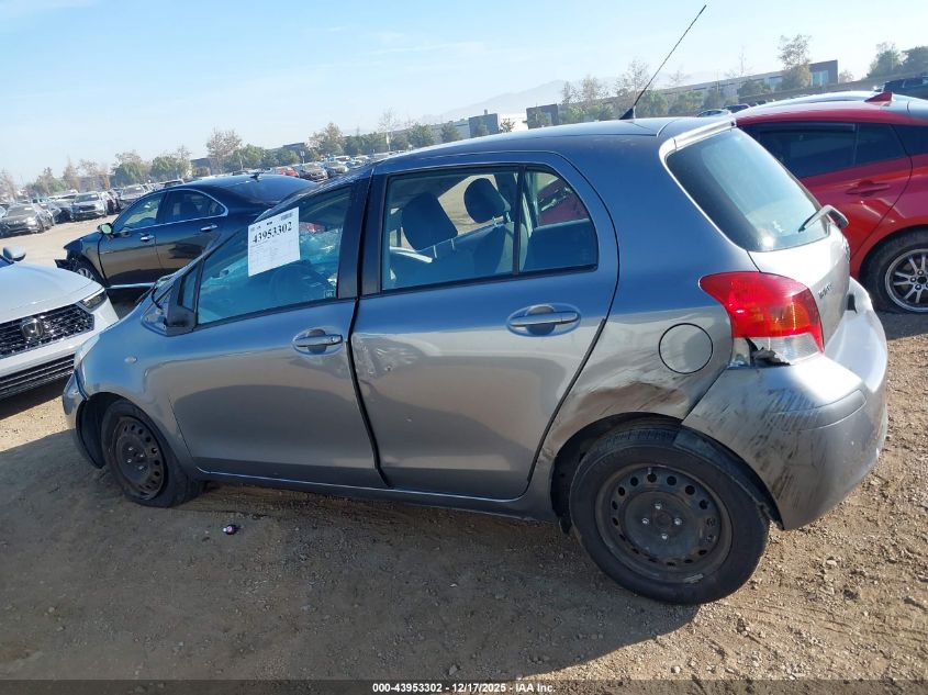 2010 Toyota Yaris VIN: JTDKT4K36A5315307 Lot: 43953302