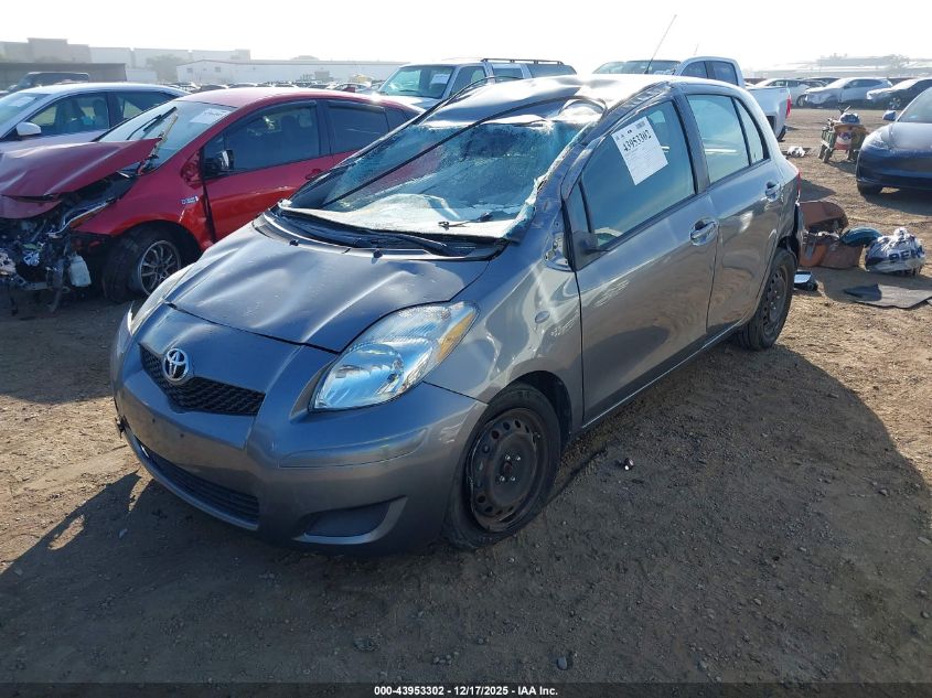 2010 Toyota Yaris VIN: JTDKT4K36A5315307 Lot: 43953302